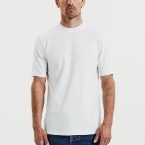 High-Neck Tee White