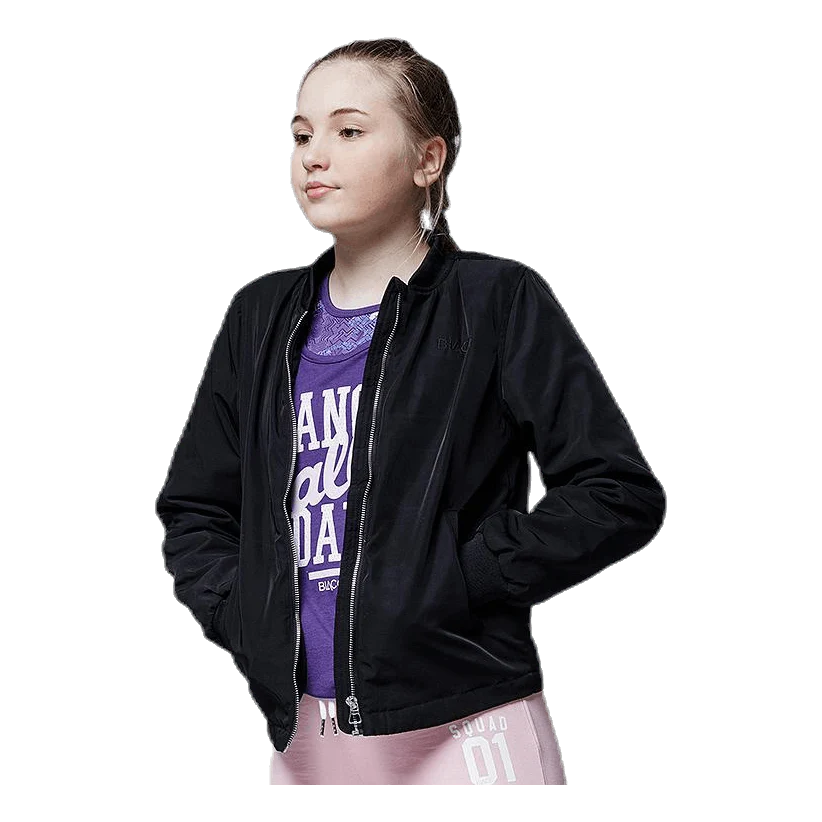 Jr Chloe Bomber Jacket Black - Image 2