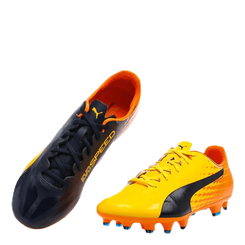 evoSpeed 17 SL S FG Jr Orange/Black/Red - Image 3