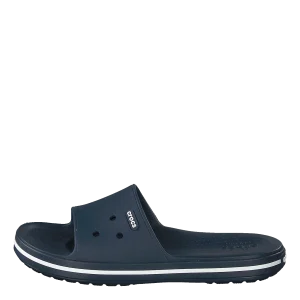 Crocband III Slide Navy / White