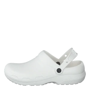 Specialist II Clog White