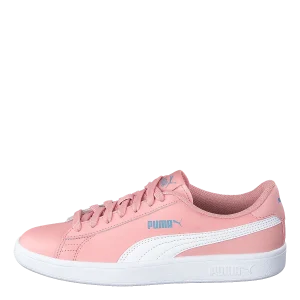 Puma Smash V2 Sd Jr Bridal Rose- White-faded Denim