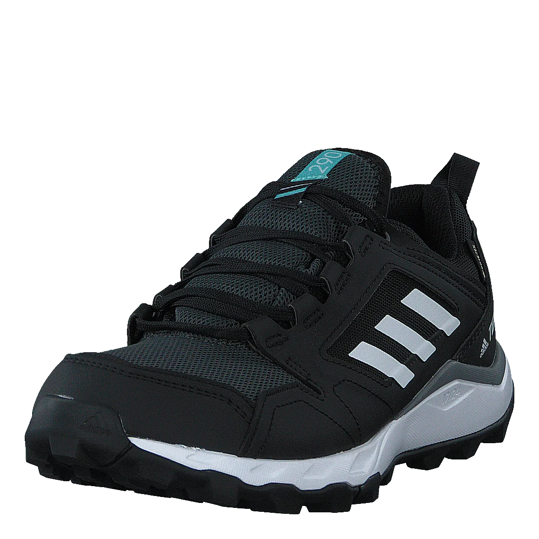 Terrex Agravic TR GORE-TEX Trail Running Shoes Core Black / Crystal White / Acid Mint - Image 4