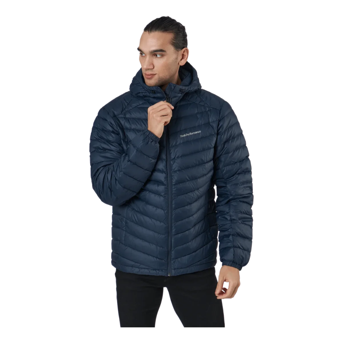 M Frost Down Hood Jacket Blue Shadow - Image 2