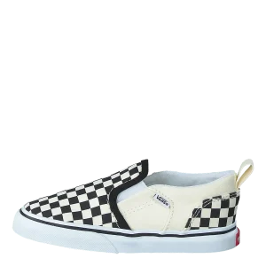Td Asher V (checkers) Black/natural