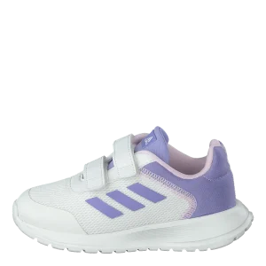 Tensaur Run Shoes Core White / Light Purple / Clear Pink