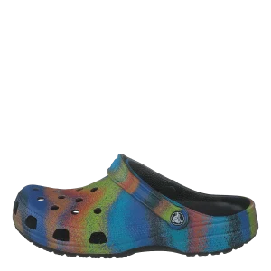 Classic Spray Dye Clog Black/multi