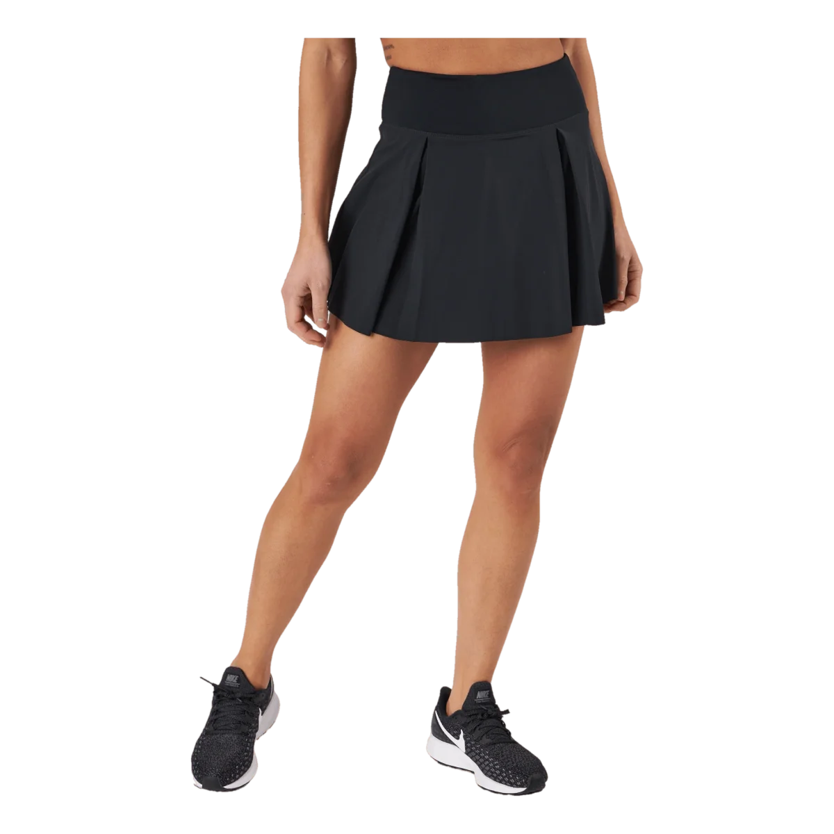 Dri-FIT Club Women's Short Skirt BLACK/WHITE - Image 2
