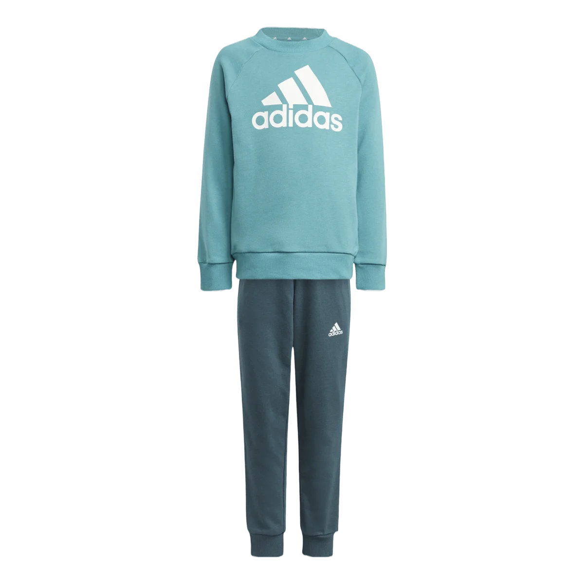 Essentials Logo French Terry Jogger Set Arcfus/White - Image 2