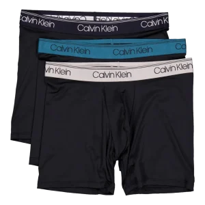 Boxer Brief 3pk B- Black, Ash, Mediterranea Wb