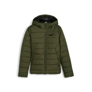Ess Hooded Padded Jacket Dark Olive
