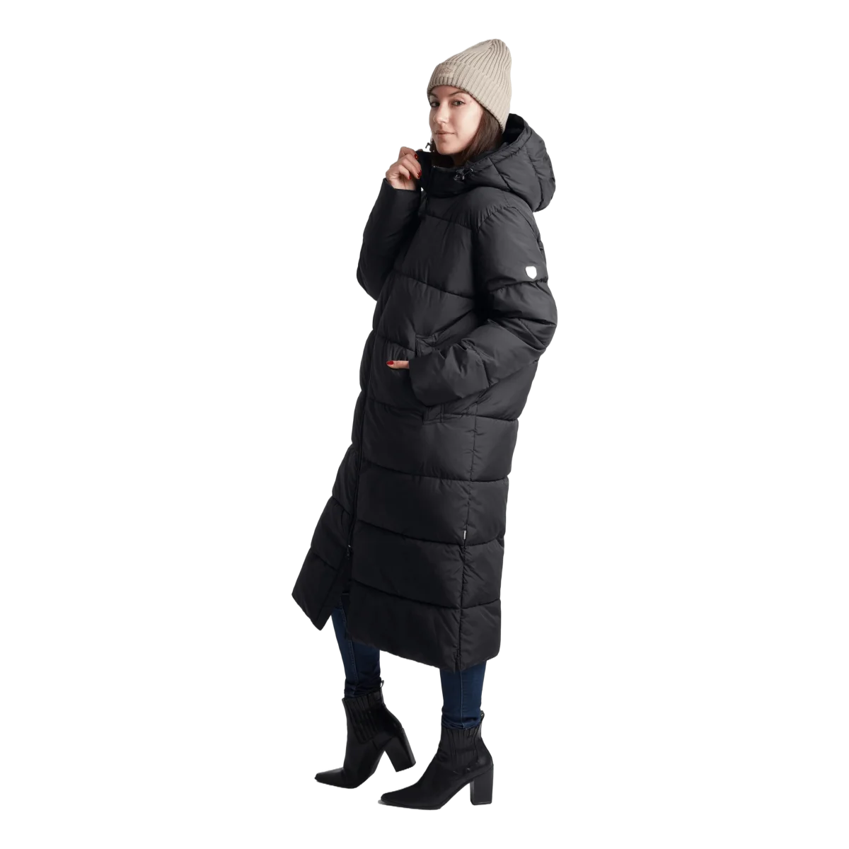 Deyna Reco Coat Black - Image 4