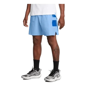Ua Baseline Woven Short Horizon Blue