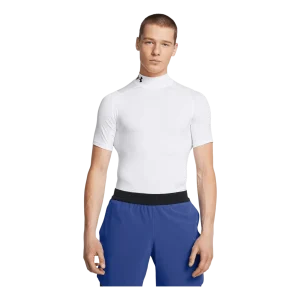 Ua Hg Armour Comp Mock Ss White