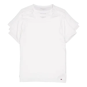 Stretch Cn Tee Ss 3pack White/white/white