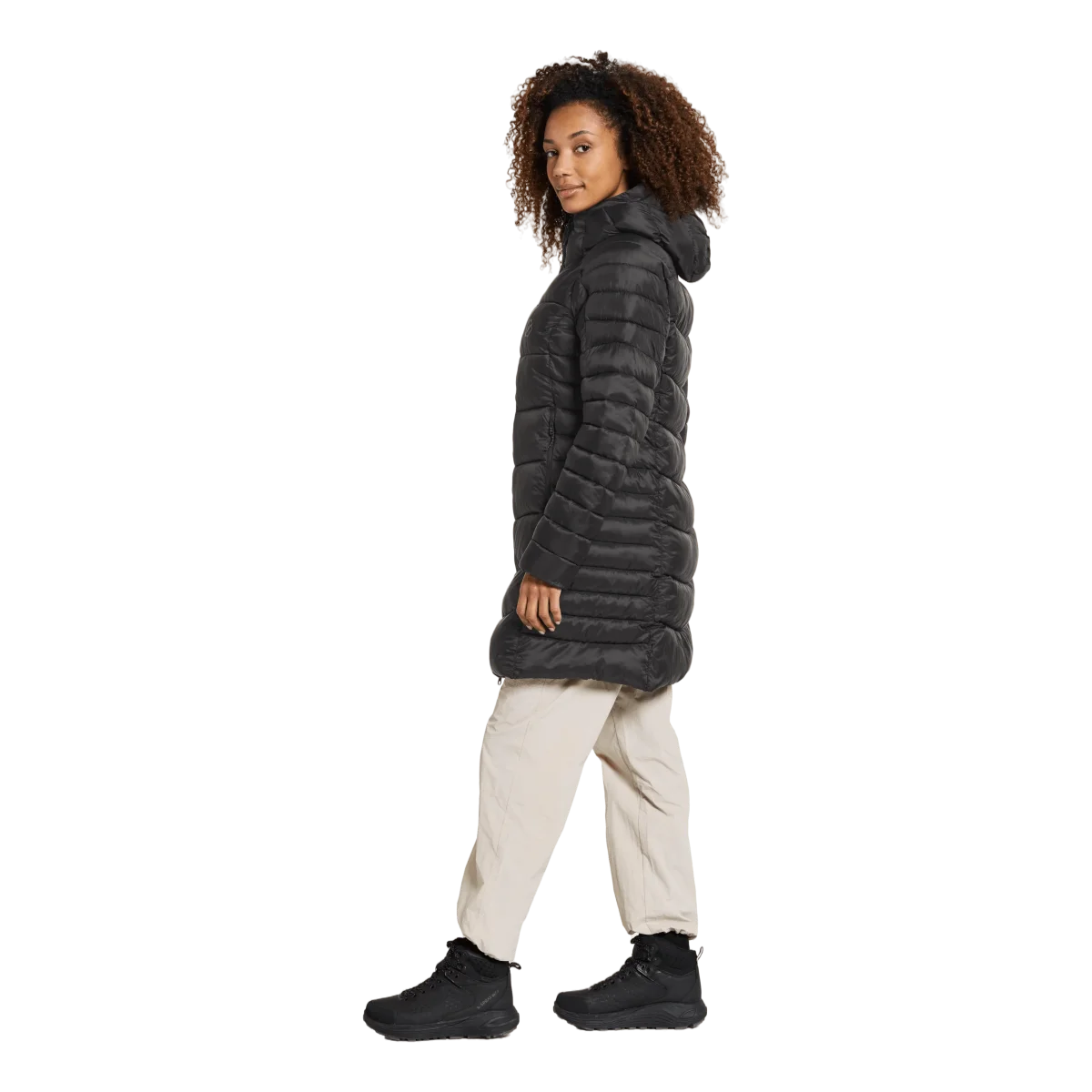 Serina Wns Parka Black - Image 4