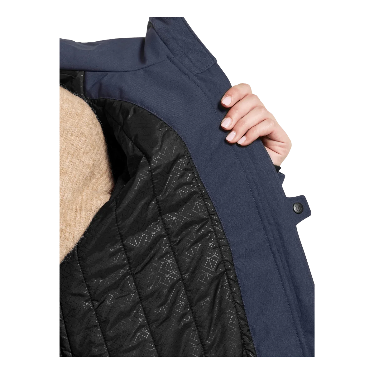 Jennie Wns Jkt Dark Night Blue - Image 7