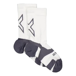 Vectr Light Cushion Crew Sock White/grey