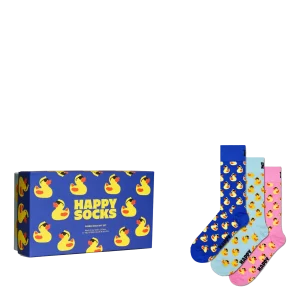 3-pack Rubber Duck Socks Gift  Blue