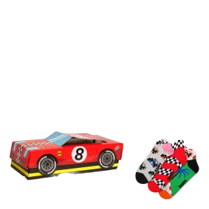 3-pack Top Racer Socks Gift Se Red