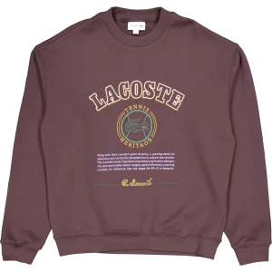 Heritage Embroidery Fleece Swe Brown Skb