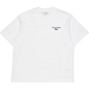 Loose Fit Heavy Jersey Printed White 001