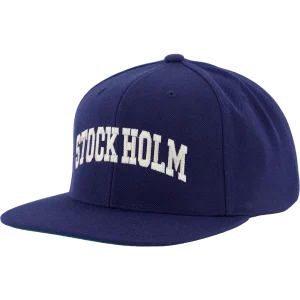 Stock Holm Classic Snapback Navy/cream
