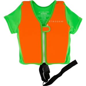 Swim Vest Orange/Lime