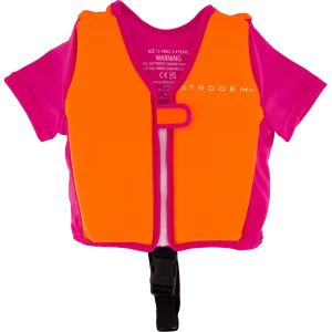 Swim Vest Orange/Pink