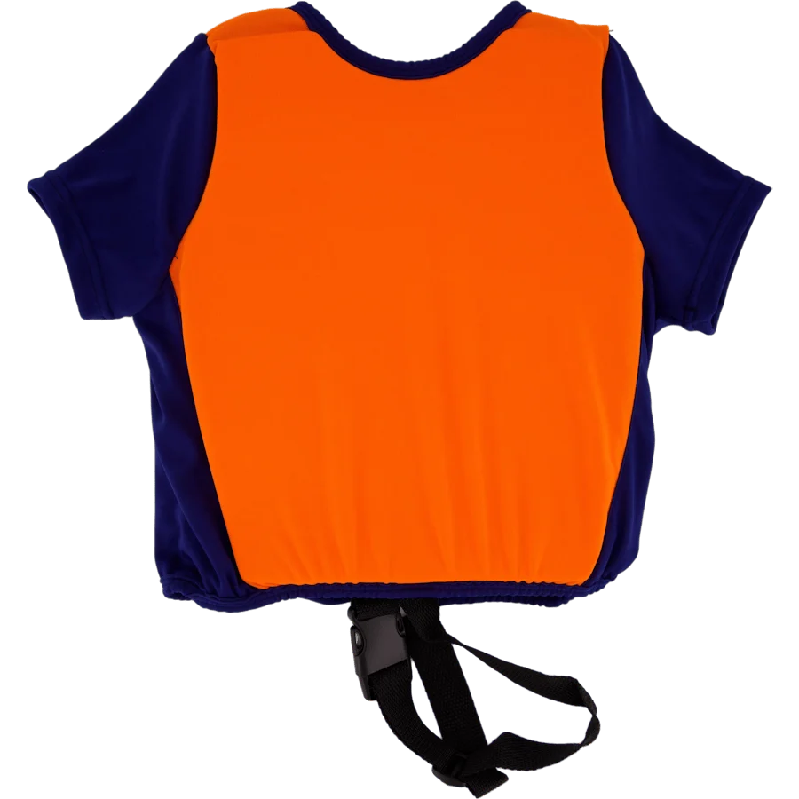 Swim Vest Orange/Navy - Image 3