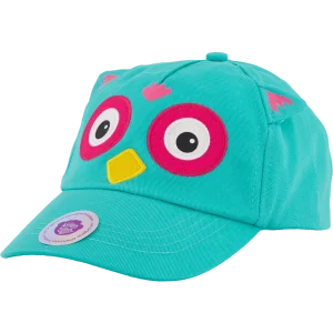 Cap Owl Turqouise Small