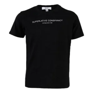 Superlative Conspiracy Logo Tee Youth Black