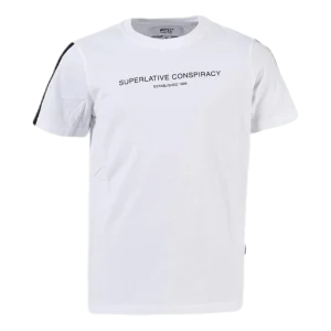 Superlative Conspiracy Logo Tee Youth White