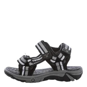 Tail Woven Sandal Black