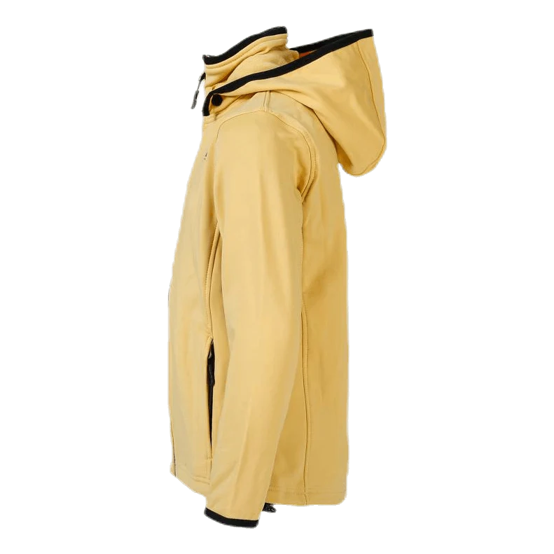 Milano Powerstretch Hoodie Yellow - Image 3