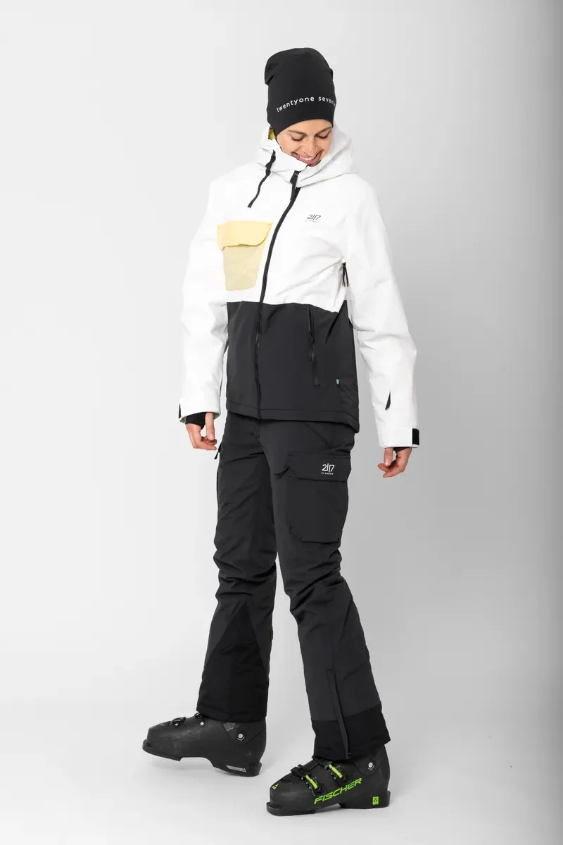 Women’S Light Padded Ski Pant Krasse Black - Image 4