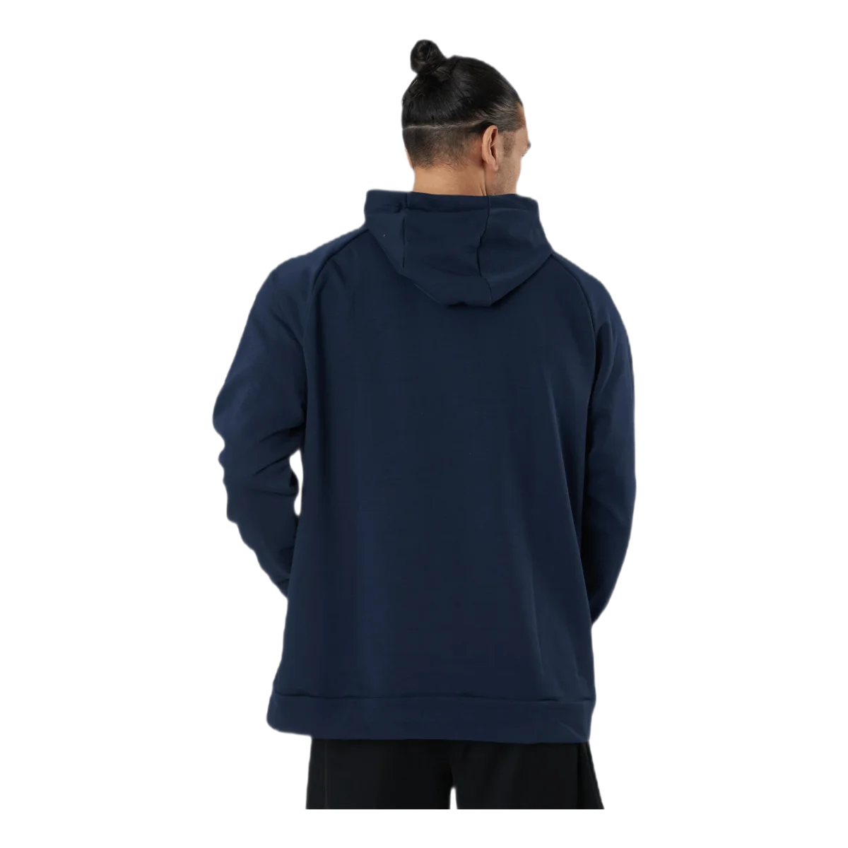 Dri-FIT Men's Pullover Training Hoodie OBSIDIAN/WHITE - Image 4